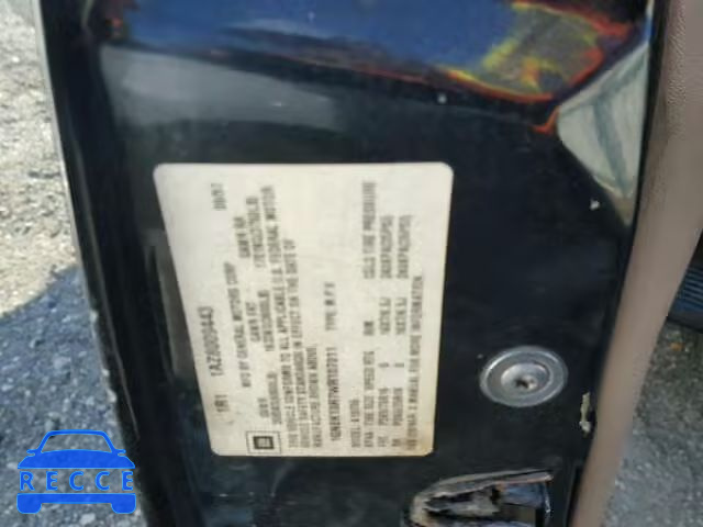 1998 CHEVROLET TAHOE K150 1GNEK13R7WR107011 image 9