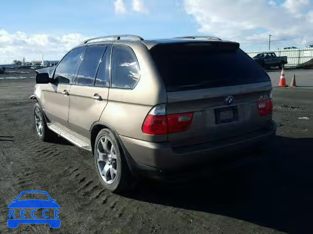 2005 BMW X5 4.4I 5UXFB53515LV12475 image 2