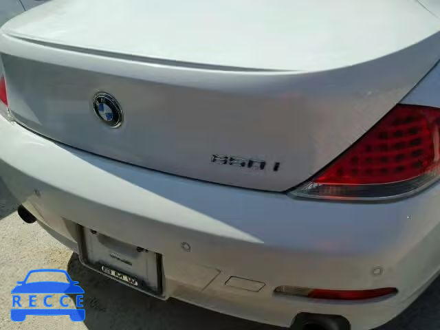 2007 BMW 650I WBAEH13547CR46457 Bild 8