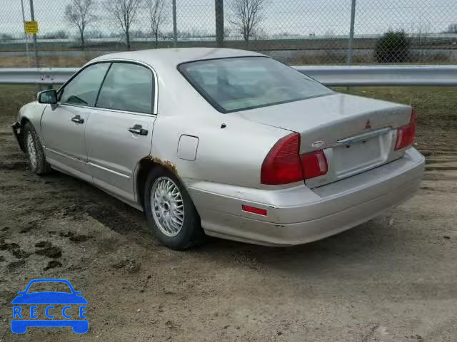 1999 MITSUBISHI DIAMANTE 6MMAP47P6XT001713 image 2