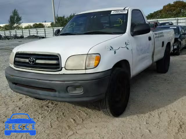 2000 TOYOTA TUNDRA 5TBJN3216YS108458 image 1