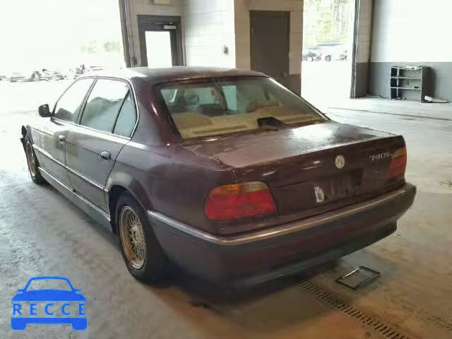 1999 BMW 740IL WBAGH8331XDP03022 зображення 2