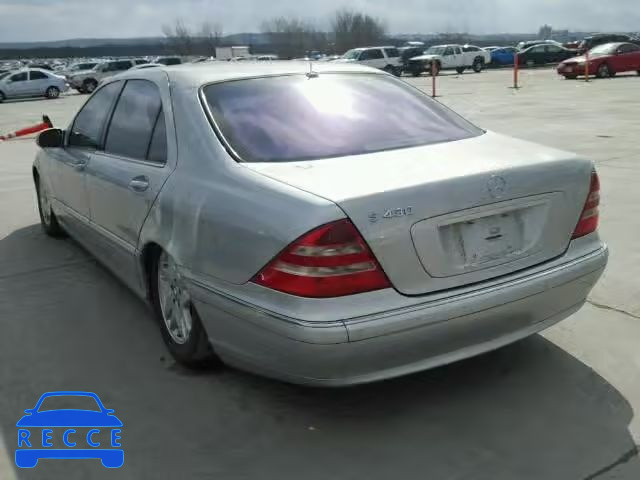 2003 MERCEDES-BENZ S430 WDBNG70JX3A378424 зображення 2