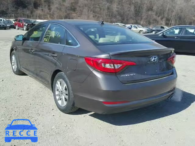 2017 HYUNDAI SONATA SE 5NPE24AF2HH451018 image 2