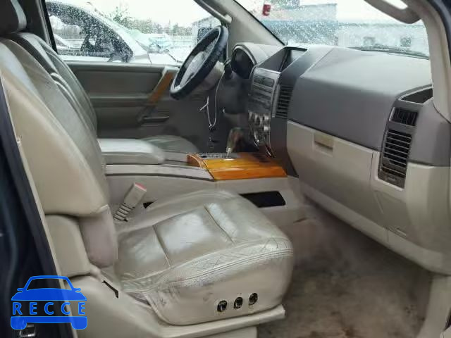 2005 INFINITI QX56 5N3AA08A15N801368 зображення 4