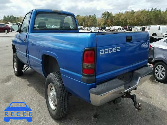 1998 DODGE RAM 2500 3B7KF26Z5WM266967 зображення 2