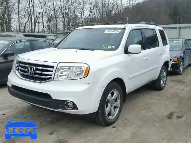 2014 HONDA PILOT EXL 5FNYF4H57EB019369 image 1