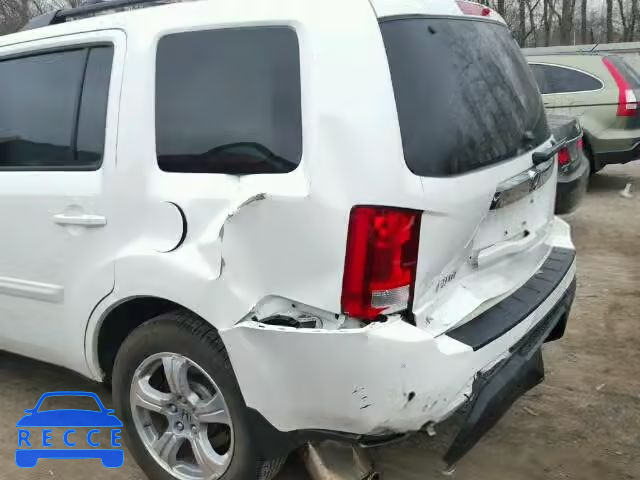 2014 HONDA PILOT EXL 5FNYF4H57EB019369 image 8
