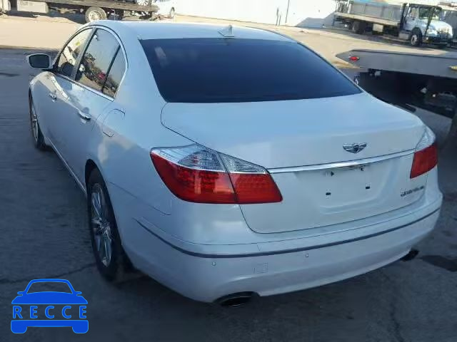 2011 HYUNDAI GENESIS KMHGC4DF1BU113877 image 2