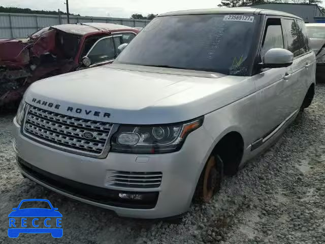 2014 LAND ROVER RANGE ROVE SALGS2EF6EA151453 зображення 1