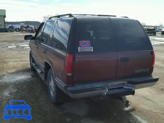 1998 CHEVROLET TAHOE K150 1GNEK13R0WJ355972 image 2
