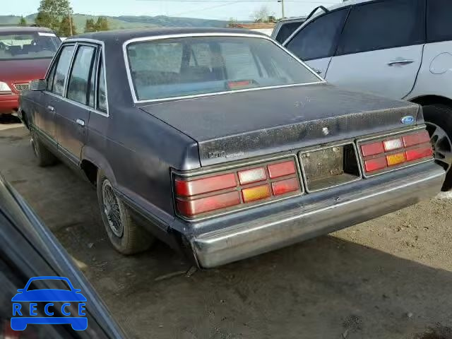 1986 FORD LTD 1FABP393XGG165094 зображення 2