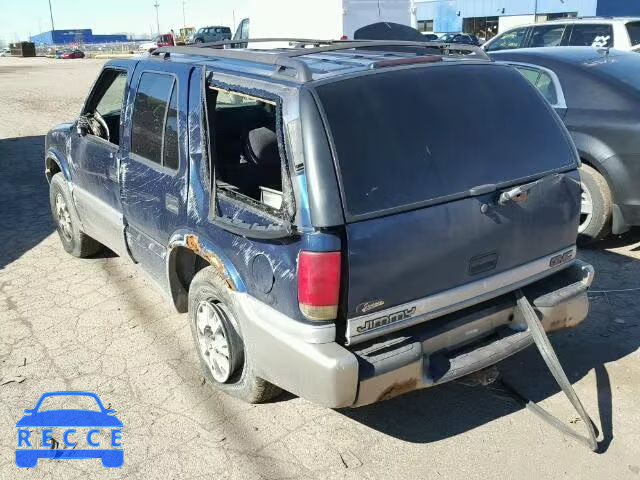 2001 GMC JIMMY 1GKDT13WX12183447 image 2