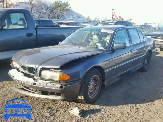 1999 BMW 740I AUTOMATIC WBAGG8331XDN74976 зображення 1