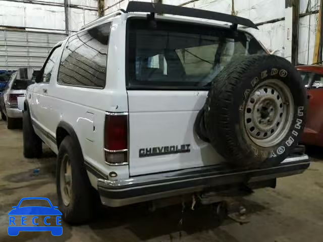 1989 CHEVROLET S10 BLAZER 1GNCT18Z9K8253472 зображення 2