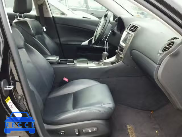 2008 LEXUS IS350 JTHBE262282013426 image 4