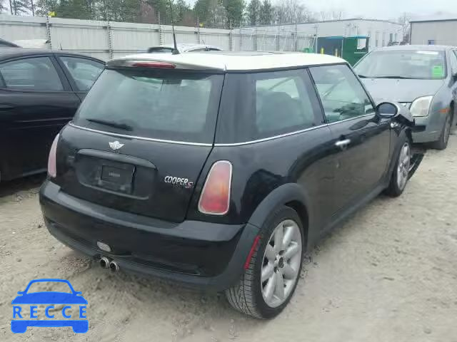 2004 MINI COOPER S WMWRE334X4TD80994 image 3