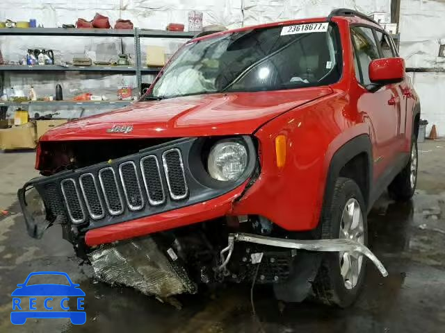 2017 JEEP RENEGADE L ZACCJBBB3HPE85082 image 1