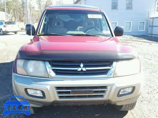 2002 MITSUBISHI MONTERO XL JA4MW31R72J070567 image 8