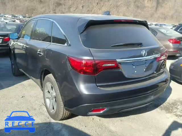 2016 ACURA MDX 5FRYD4H28GB031270 image 2