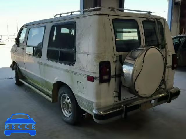 1992 DODGE RAM VAN B2 2B6HB21Y9NK108494 зображення 2