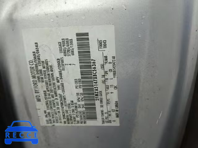 1999 FORD WINDSTAR L 2FMZA5147XBC56367 image 9