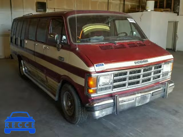 1987 DODGE RAM VAN B2 2B6HB23W4HK216988 зображення 0