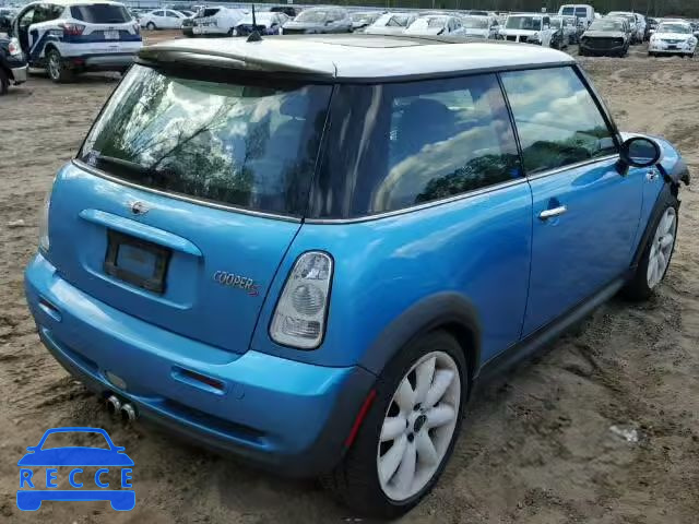 2004 MINI COOPER S WMWRE33474TD75252 image 3