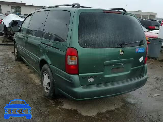1999 OLDSMOBILE SILHOUETTE 1GHDX03E4XD334369 image 2