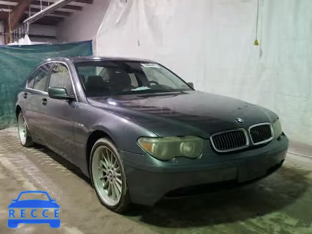 2002 BMW 745I WBAGL63422DP58227 Bild 0