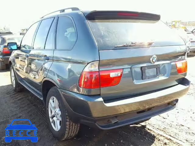 2006 BMW X5 3.0I 5UXFA13536LY26836 зображення 2