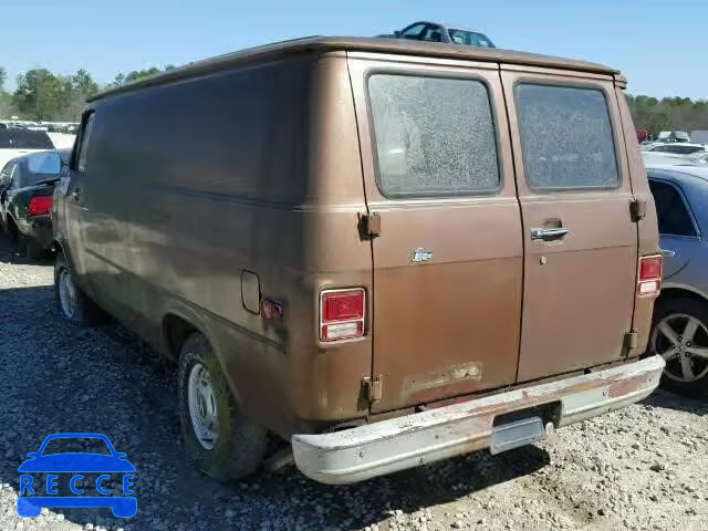 1981 CHEVROLET G10 VAN 1GCCG15D1B7100385 зображення 2