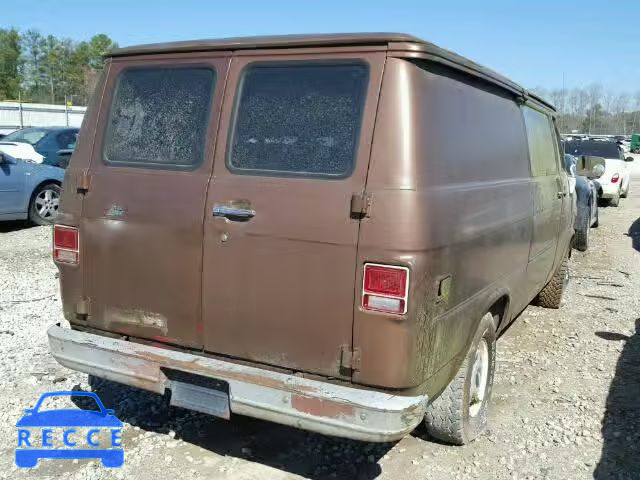 1981 CHEVROLET G10 VAN 1GCCG15D1B7100385 image 3