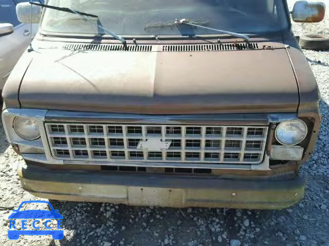 1981 CHEVROLET G10 VAN 1GCCG15D1B7100385 image 6