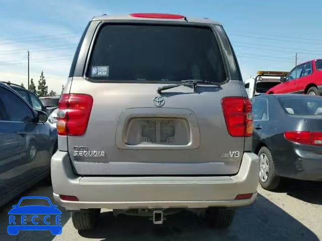 2001 TOYOTA SEQUOIA SR 5TDZT34A11S050357 image 8