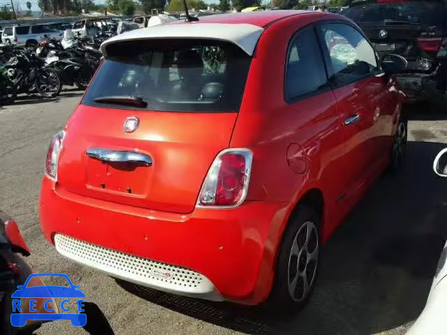 2015 FIAT 500 ELECTR 3C3CFFGEXFT726013 image 3