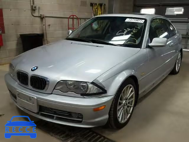 2002 BMW 330CI WBABN534X2JU37648 image 1