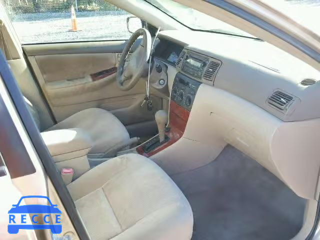 2005 TOYOTA COROLLA 1NXBR32E25Z410853 image 4