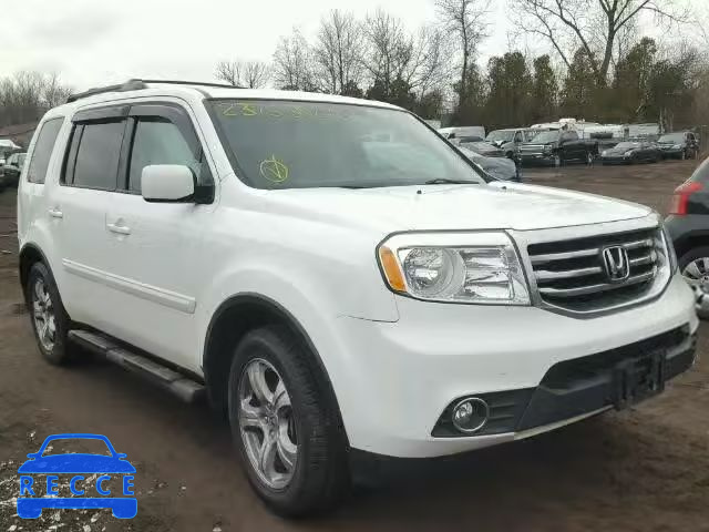 2013 HONDA PILOT EXLN 5FNYF4H70DB015843 image 0