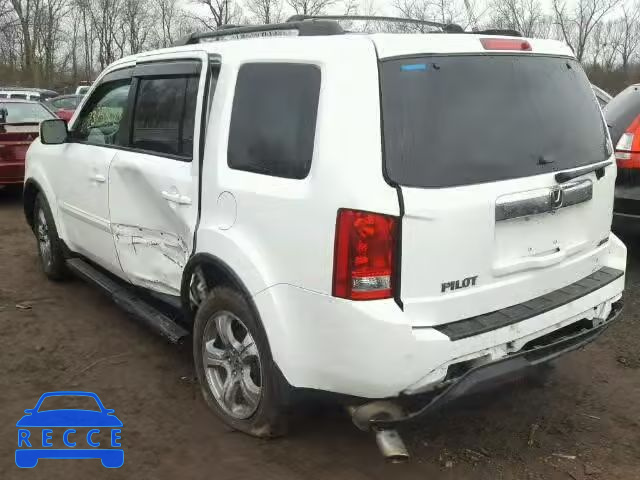 2013 HONDA PILOT EXLN 5FNYF4H70DB015843 image 2