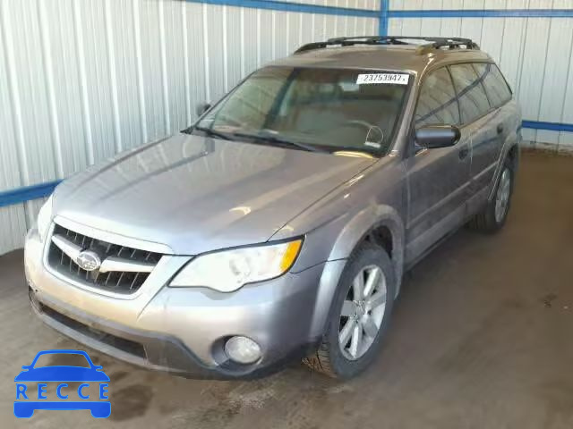2009 SUBARU OUTBACK 2. 4S4BP61C896312668 image 1