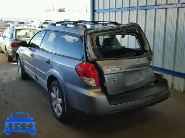 2009 SUBARU OUTBACK 2. 4S4BP61C896312668 image 2