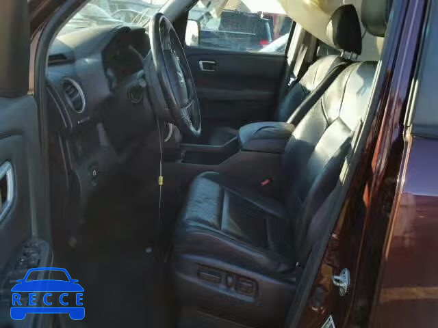 2010 HONDA PILOT EXL 5FNYF4H59AB036278 image 4