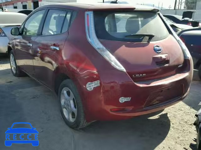 2011 NISSAN LEAF SV/SL JN1AZ0CP1BT007174 зображення 2