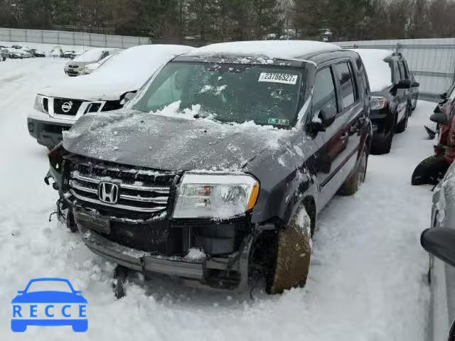 2014 HONDA PILOT EXL 5FNYF4H58EB003696 image 1