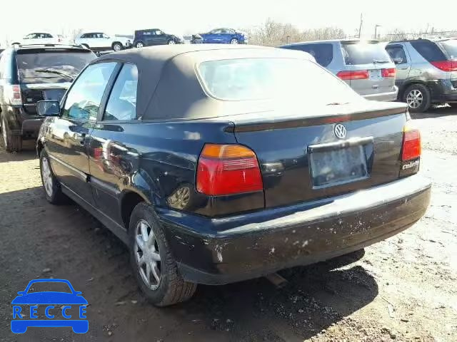 1995 VOLKSWAGEN CABRIO WVWBB81E9SK013395 зображення 2