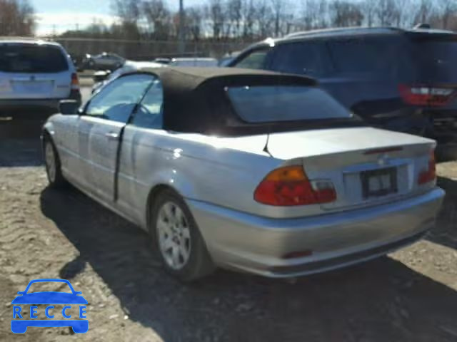 2001 BMW 325CI WBABS33421JY40289 image 2