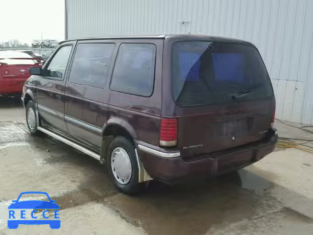 1993 PLYMOUTH VOYAGER 2P4GH25KXPR262374 image 2
