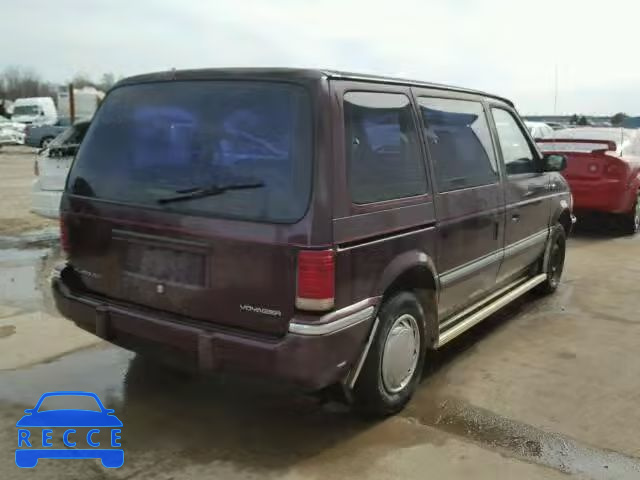 1993 PLYMOUTH VOYAGER 2P4GH25KXPR262374 image 3