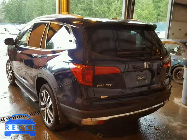 2016 HONDA PILOT TOUR 5FNYF6H99GB033646 image 2